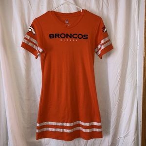 Girls Denver Broncos T-shirt Dress